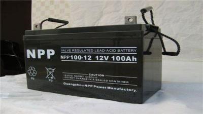 NPP蓄电池NP12-100 12V100AH报价参数