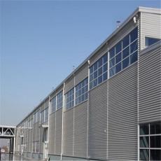 铝镁锰波纹板钢结构厂房铝合金银灰色铝板