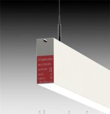 可拼接LED办公照明条形吊线灯、线型光带