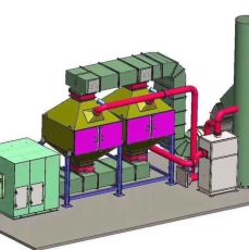 催化燃烧设备的工作原理及处理废气的效率