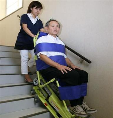 日本三和sunwa进口SC-5履带式一体式轮椅爬楼车武汉唯思康爬楼机