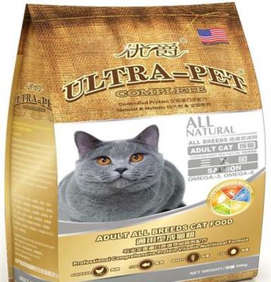 猫粮推荐 优爵猫粮 三文鱼健康成长配方 成猫粮 500g