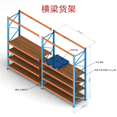 布匹货架定做重型货架库房货架横梁式货架阁