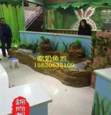 天津北京上海南京吃奶鱼池厂家直销 低价优质鱼池 免换水过滤