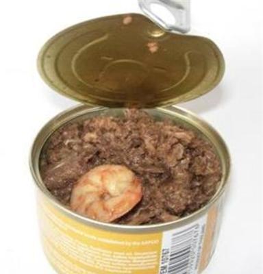 批发TiKi美国蒂基猫罐头吞拿鱼虎虾拌吞拿鱼肉汤猫粮猫罐头