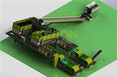 造纸残渣分选线