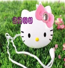 供应韩国凯蒂猫 迷你风扇 便携小电扇
