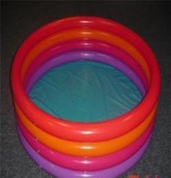 厂家专业定制环保PVC充气圆形波波池 儿童充气戏水球池