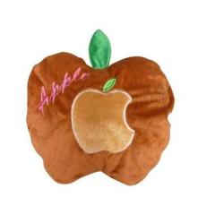 2013款 暖记 防暴卡通双插手电热水袋 苹果系列-棕色