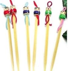 批发 可爱的木质耳勺 掏耳朵的传统用品 中国娃娃挖耳勺