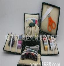 厂家直销布艺针线盒缝纫套装DIY工具韩国板凳式便携家用针线包
