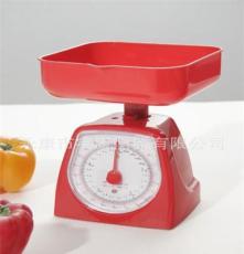 广东金菊1kg厨房秤/多色彩厨房秤/塑料秤