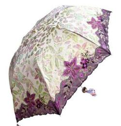 2014新款正品专卖天堂伞负离子超强防紫外线遮阳伞3070e玉叶金枝