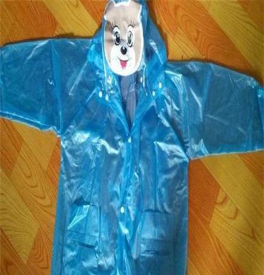 供应儿童雨衣 儿童雨披 卡通儿童雨衣 加厚现货 PVC儿童雨衣