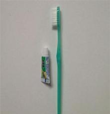 厂家热销酒店宾馆客房一次性牙具牙膏二合一居家卫生使用
