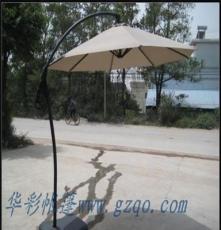 广西省玉林市骅彩厂家供应 订制LOGO 侧边 中柱太阳伞 取材优质