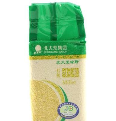北大荒绿野杂粮有机小米400g真空包装东北小黄米月子米 营养丰富