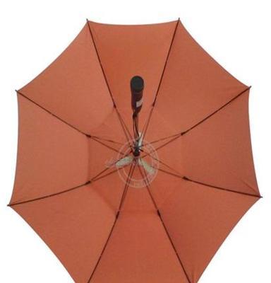 厂家直销 创意带风扇27寸直杆高尔夫伞 超强放紫外线伞可印logo