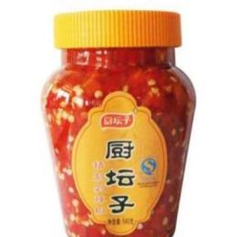 供应 厨坛子精制剁辣椒540克