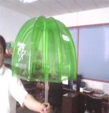 生产外销 可定制环保PVC充气成人雨伞