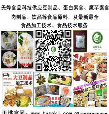 天烨食品科技新型弹脆千叶豆腐技术培训