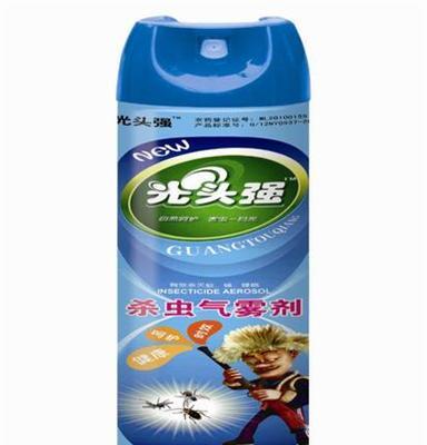 厂家低价直销光头强牌气雾杀虫剂 750ml 24瓶/箱