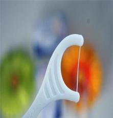 厂家直销 曼美橡塑 专业洁齿晨笑牙线棒 专业口腔护理工具 50装