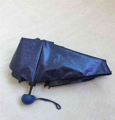 五折色胶布晴雨伞 超轻超细超短小防嗮伞女式