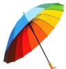 商务雨伞 太阳遮阳伞 直柄彩色雨伞 定做企业礼品 专业定制logo