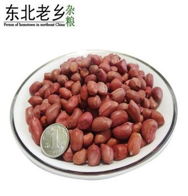 東北老鄉(xiāng)雜糧 四粒紅花生米 油料 紅皮花生 品質(zhì)保證 大量現(xiàn)貨