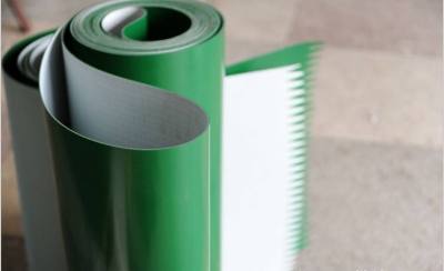 绿色PVC光面输送带 轻型耐磨输送带传动带