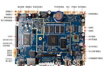 3q-m158多功能双核安卓主板