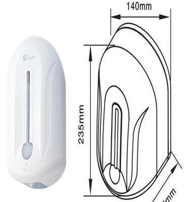 信达ZYQ110壁挂式皂液器自动感应出液酒店专用