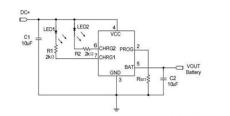 A單節(jié)鋰電充電IC(CH)完全替代TP 兼容TP-深圳市最新供應(yīng)