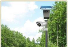 国彬太阳能森林防火视频监控语音警报器 户外安全语音提示器