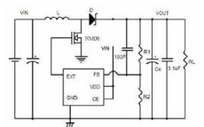 單節(jié)鋰電升壓方案大電流移動電源升壓芯片原廠低價直銷CHMKK