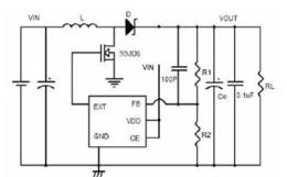 單節鋰電升壓方案大電流移動電源升壓芯片原廠低價直銷CHMKK