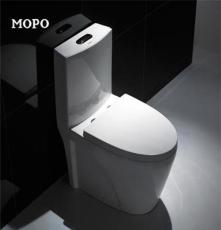 MOPO/摩普MP-1009连体马桶坐便器超强冲力陶瓷虹吸式大口径