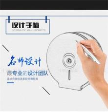 2018-公共卫浴 上海·钣泰 不锈钢挂墙圆形抽纸盒 BT-400B