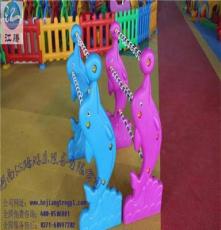 河南新型幼儿园玩具生产批发厂家 小海豚毛巾架 不锈钢制作