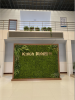 淄博临淄绿植形象墙制作打造绿色舒适办公