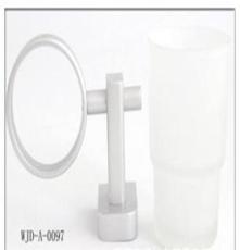 太空铝 单杯架洗刷漱口杯 WJD-A-0097