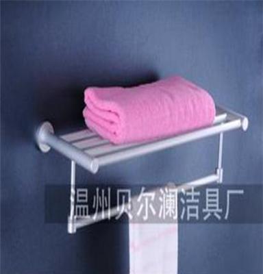 大尺寸浴巾架 太空铝空心浴巾架 毛巾架毛巾挂 浴室挂件接工程单