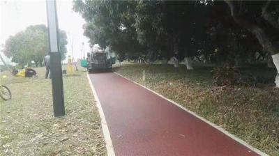 东莞永盛沥青混凝土-深圳彩色沥青路面施工
