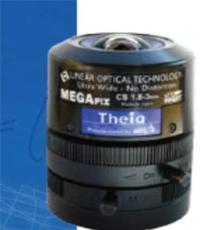 美国Theia ML183M五百万像素广角无畸变镜头