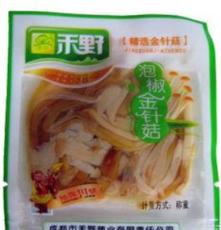 四川特产 禾野泡椒金针菇20g 独立小包装 成都零食 特色小吃