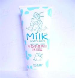 专业生产 牛奶柔肤嫩白沐浴盐 雪奇公司 安奇娜牛奶浴盐系列