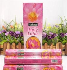 Herbsum印度香总代正规进口 H0116 圣洁荷花 六菱盒熏香 线香