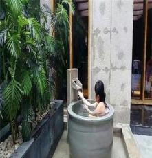 酒店桑拿spa水疗池冲澡泡澡缸