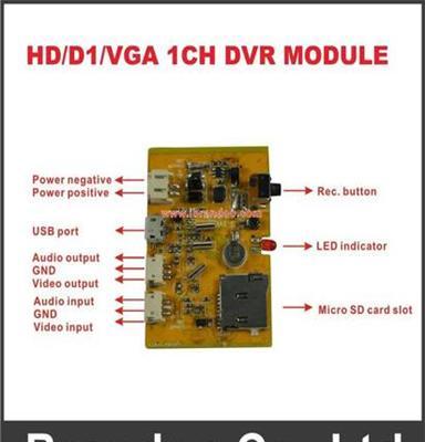 FPV 1CH SD DVR module BD-300FP